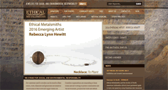 Desktop Screenshot of ethicalmetalsmiths.org